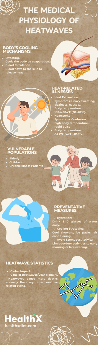 Medical Physiology of Heatwaves